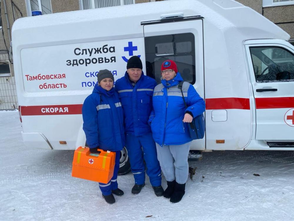 ТОГБУЗ «Первомайская ЦРБ» в канун нового года получила новый автомобиль скорой медицинской помощи