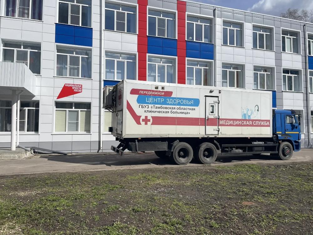 Автопоезд «Забота» побывал в Первомайском округе